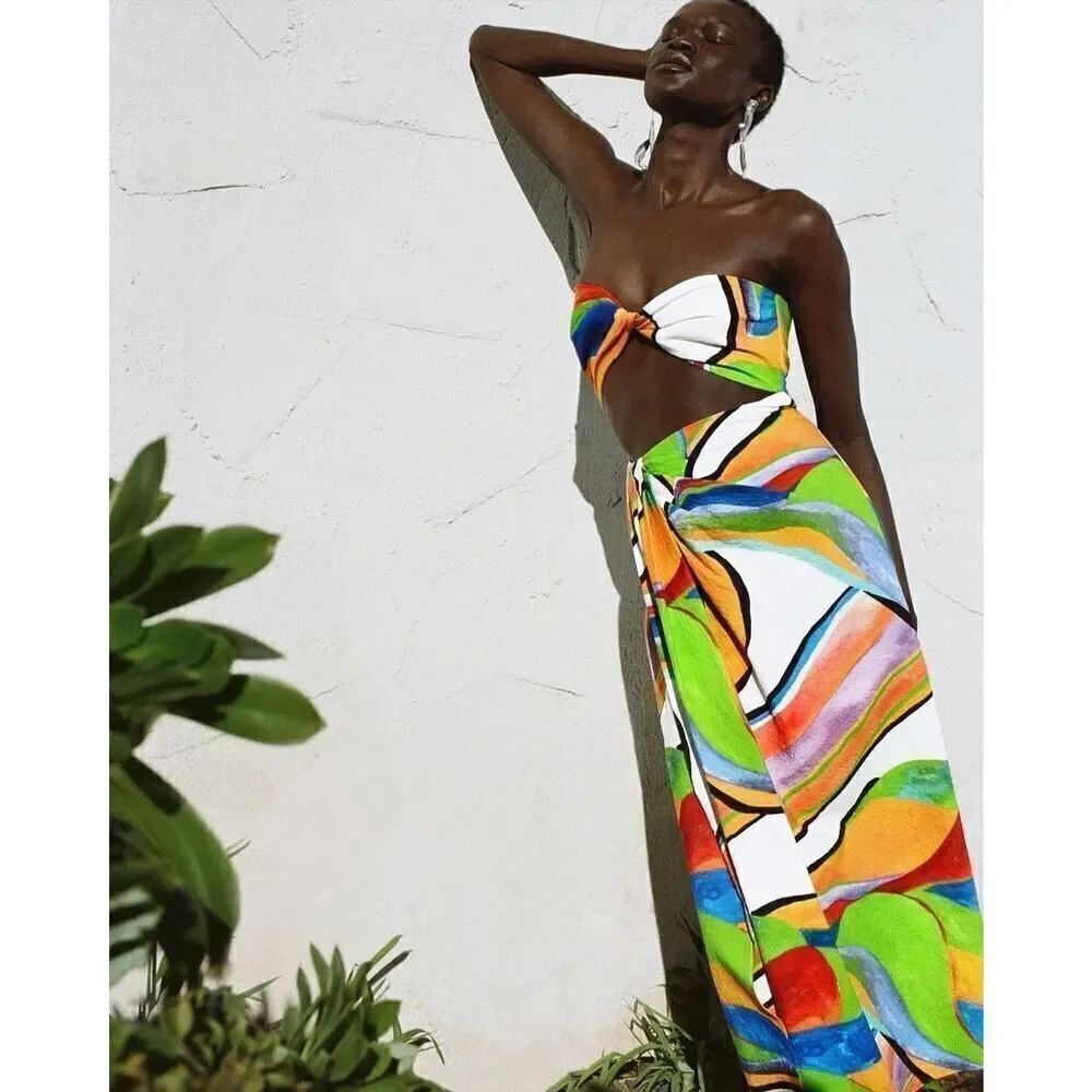 Mara hoffman samara dress US2 - Picture 4 of 9